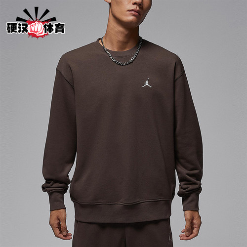 Nike/耐克正品Jordan男士休闲圆领针织套头运动卫衣FV7296-237