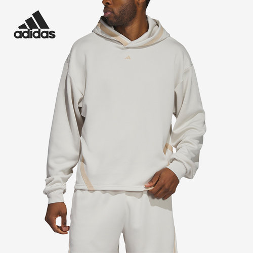 Adidas/阿迪达斯正品当季新款男子篮球运动套头卫衣IC2420