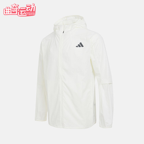 Adidas/阿迪达斯正品春秋款男士运动印花经典拉链连帽外套KB5159