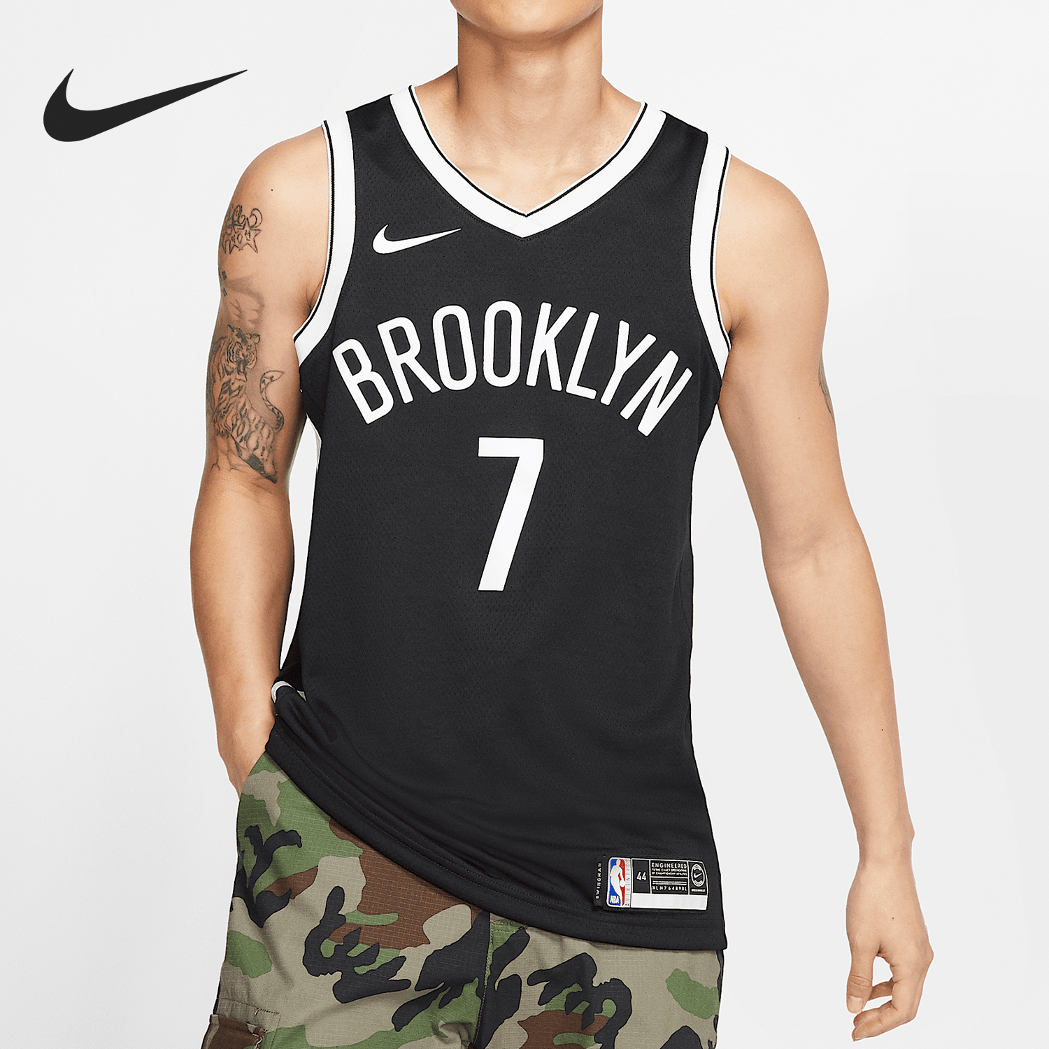 Nike/耐克正品SW JERSEY男士运动篮球无袖背心T恤864459-018