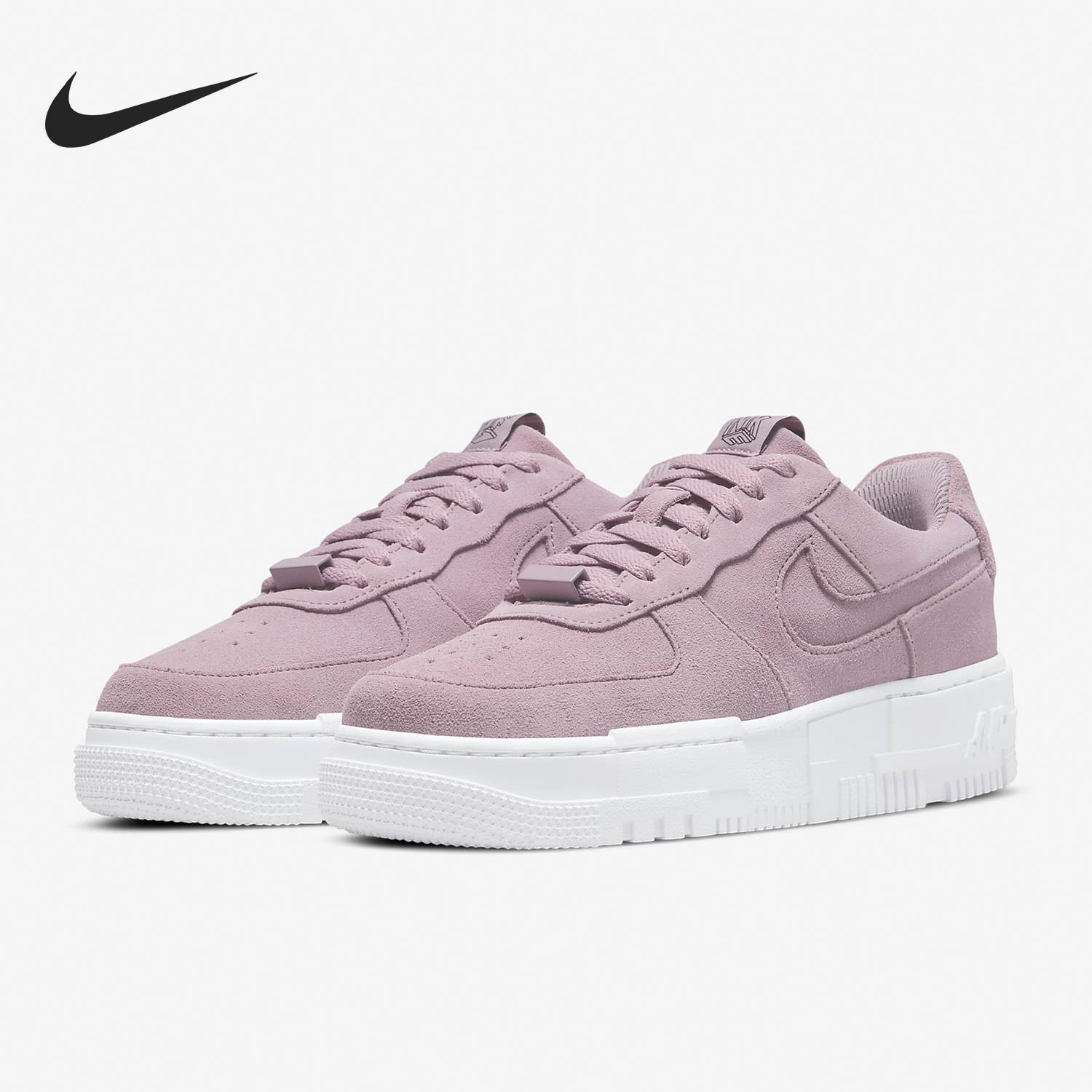 Nike/耐克正品Air Force 1 AF1女子低帮复古休闲鞋DQ5570-501