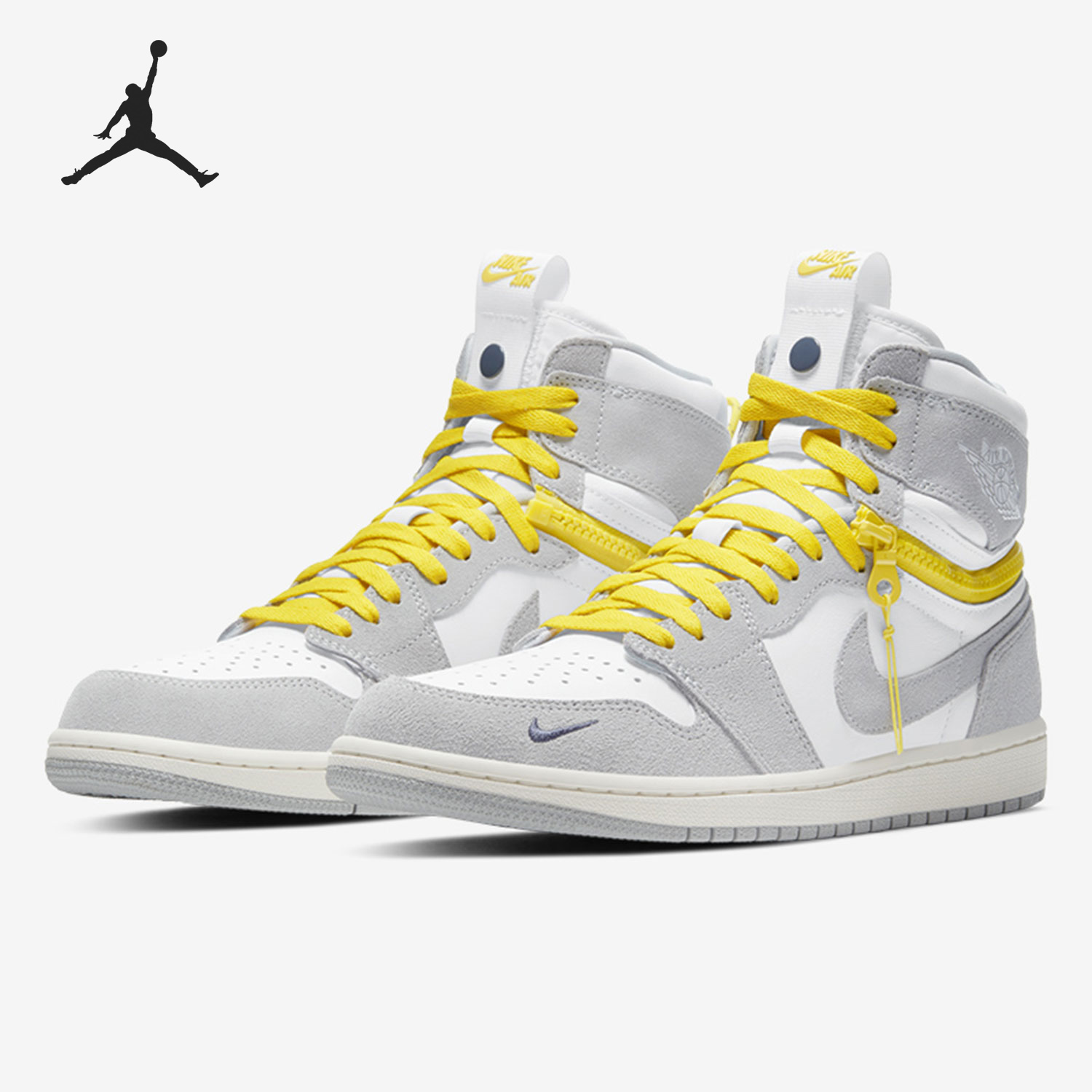 Nike/耐克正品Air Jordan 1 High 拉链换帮男子运动鞋 CW6576-100
