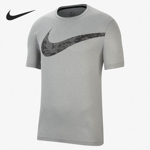 Nike/耐克正品当季新款男子休闲运动训练短袖T恤CZ1355-084