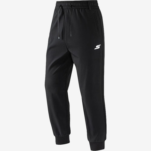 Skechers斯凯奇正品儿童款户外运动束脚休闲裤P225U138-002K