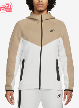 Nike/耐克正品2025冬季款男士日常连帽拼接耐穿外套FB7922-121