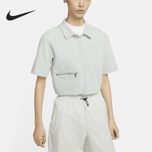 Nike/耐克正品夏季新款女子运动休闲短袖POLO衫DV8241-034