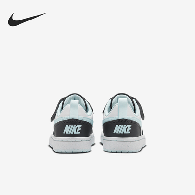 Nike/耐克正品2024新款小童低帮魔术贴经典板鞋HQ3261-060