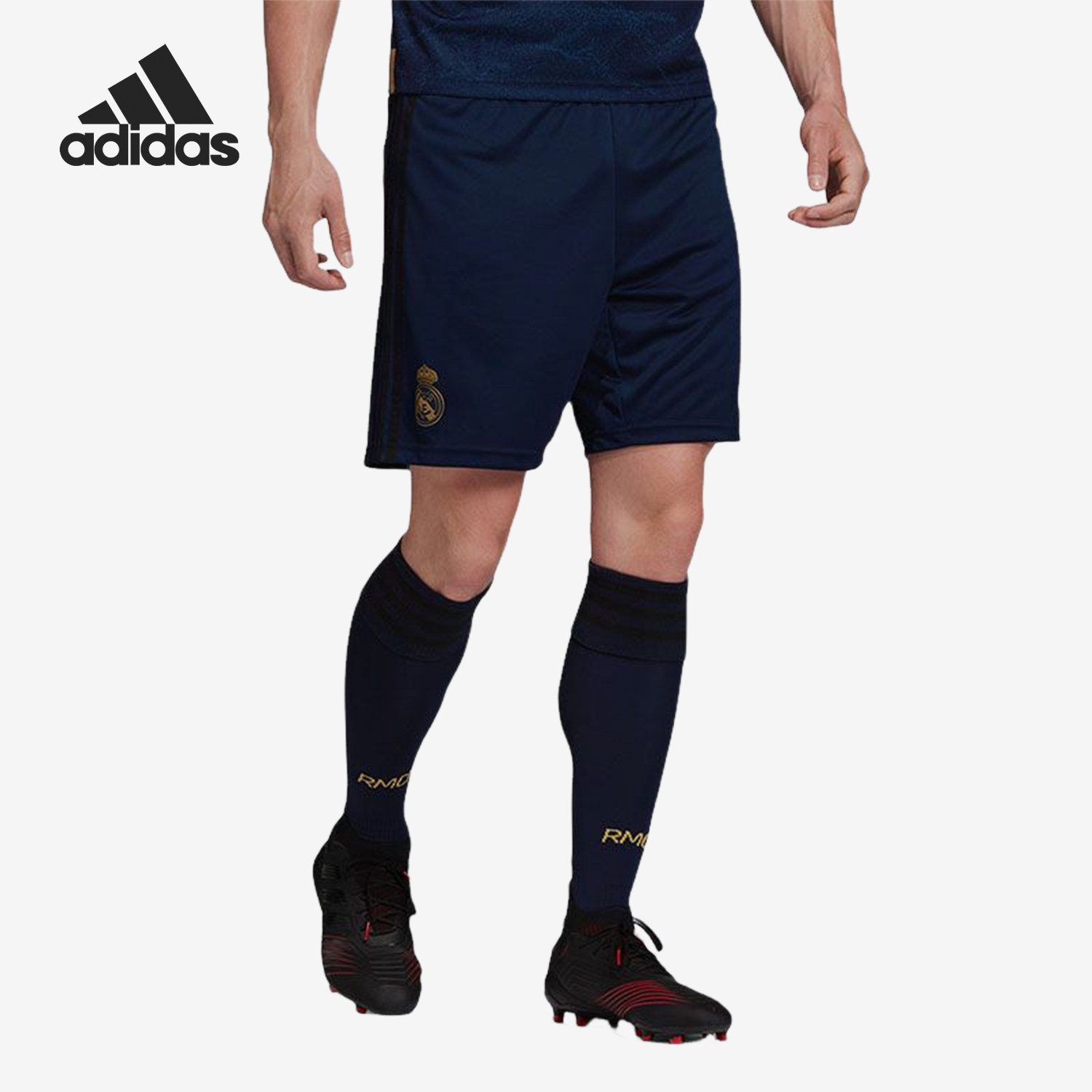 Adidas/阿迪达斯正品REAL H SHO男子足球皇马主场比赛短裤 DW4440