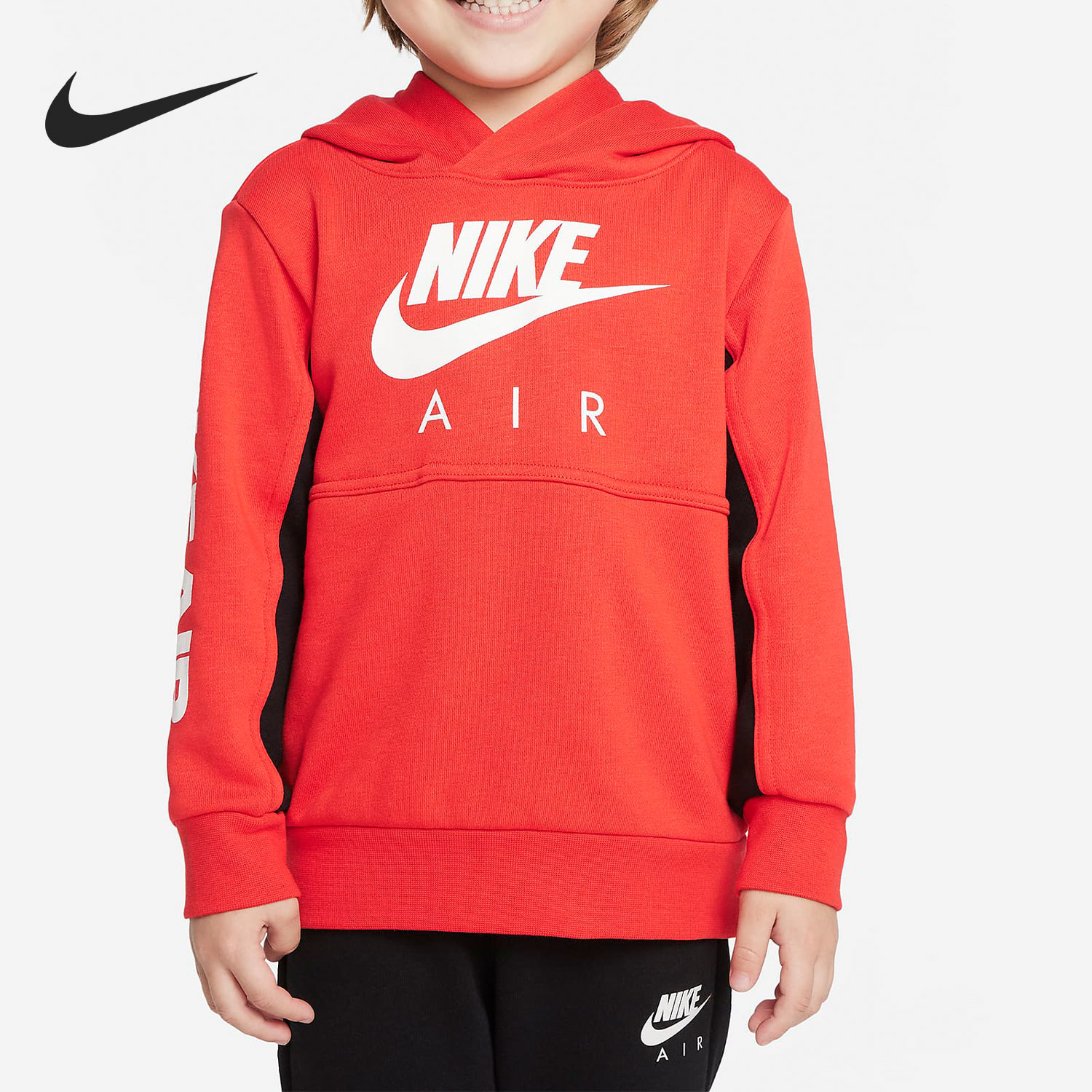 Nike/耐克正品休闲婴童连帽时尚保暖卫衣套头衫 DV0722-634