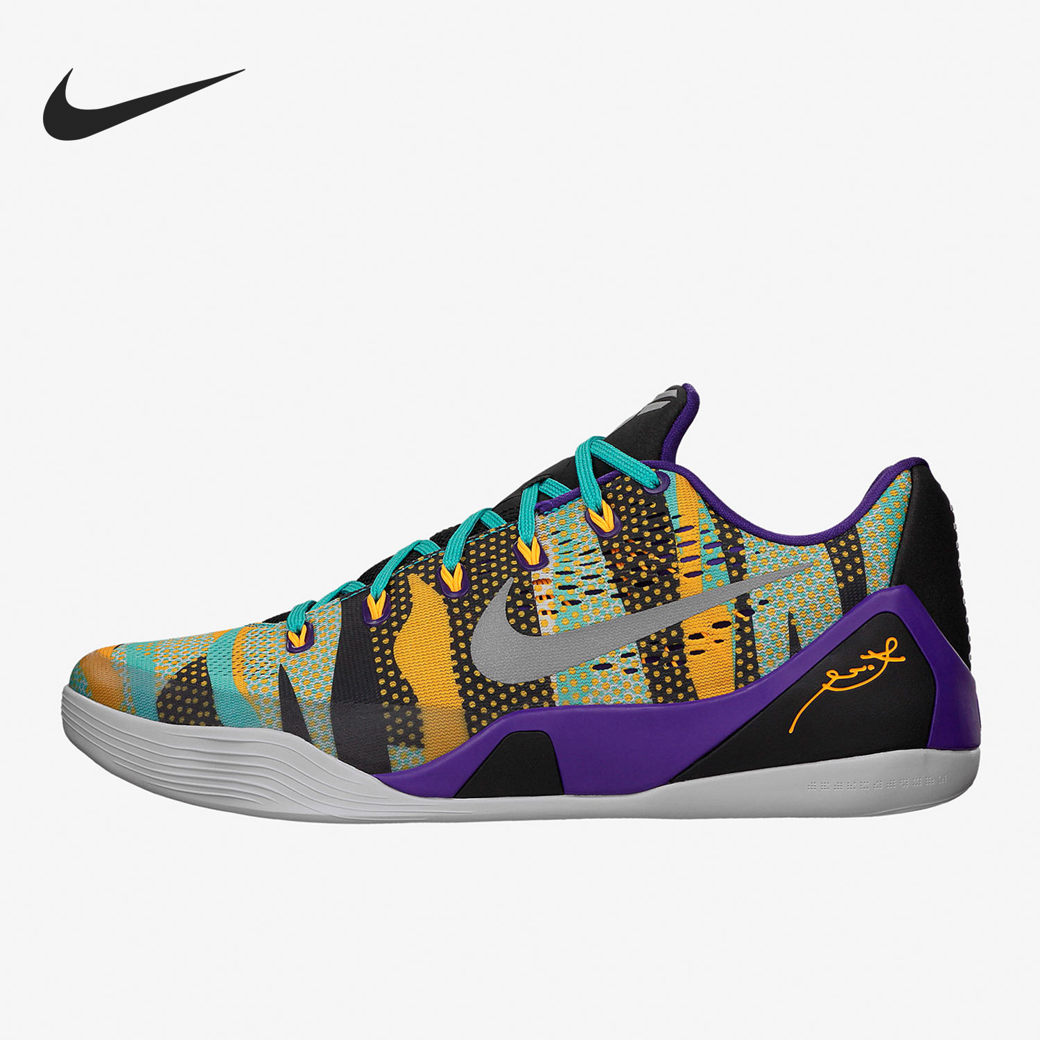 Nike/耐克 正品Kobe 9 Low男士时尚轻便防滑篮球鞋646701-508