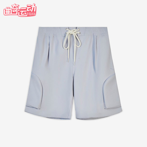 Puma/彪马正品夏季针织系带时尚宽松中腰经典休闲短裤636252-82