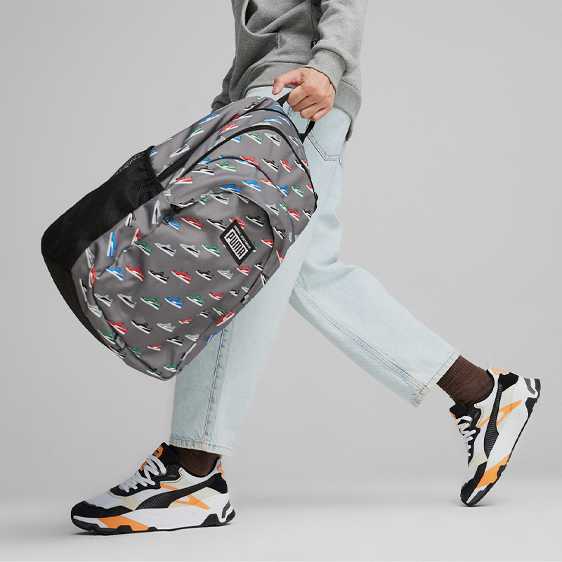 彪马男女同款满印双肩背包