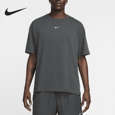 Nike/耐克正品NOCTA 男士针织轻盈透气复古短袖T恤FN7663-060