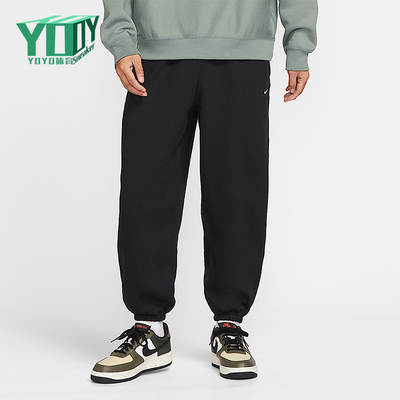 Nike/耐克正品Solo Swoosh男士运动束脚加绒保暖长裤HV1089-010