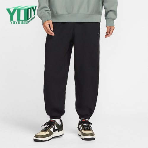 Nike/耐克正品Solo Swoosh男士运动束脚加绒保暖长裤HV1089-010