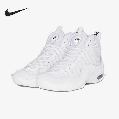 Nike/耐克正品Air Bakin男士耐磨高帮气垫运动篮球鞋DX3292-100