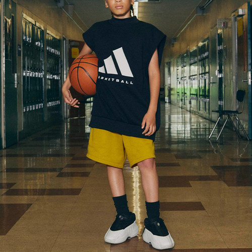 阿迪达斯三叶草男女同款运动短裤
