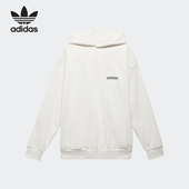 加绒保暖连帽卫衣IA3439 三叶草男女同款 Adidas 阿迪达斯正品