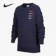 耐克正品 当季 新款 Nike 大童运动圆领休闲卫衣DQ1118 451