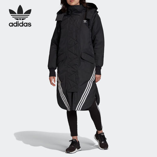 Adidas/阿迪达斯正品三叶草 PARKA 女子冬季长款运动羽绒服FL0049