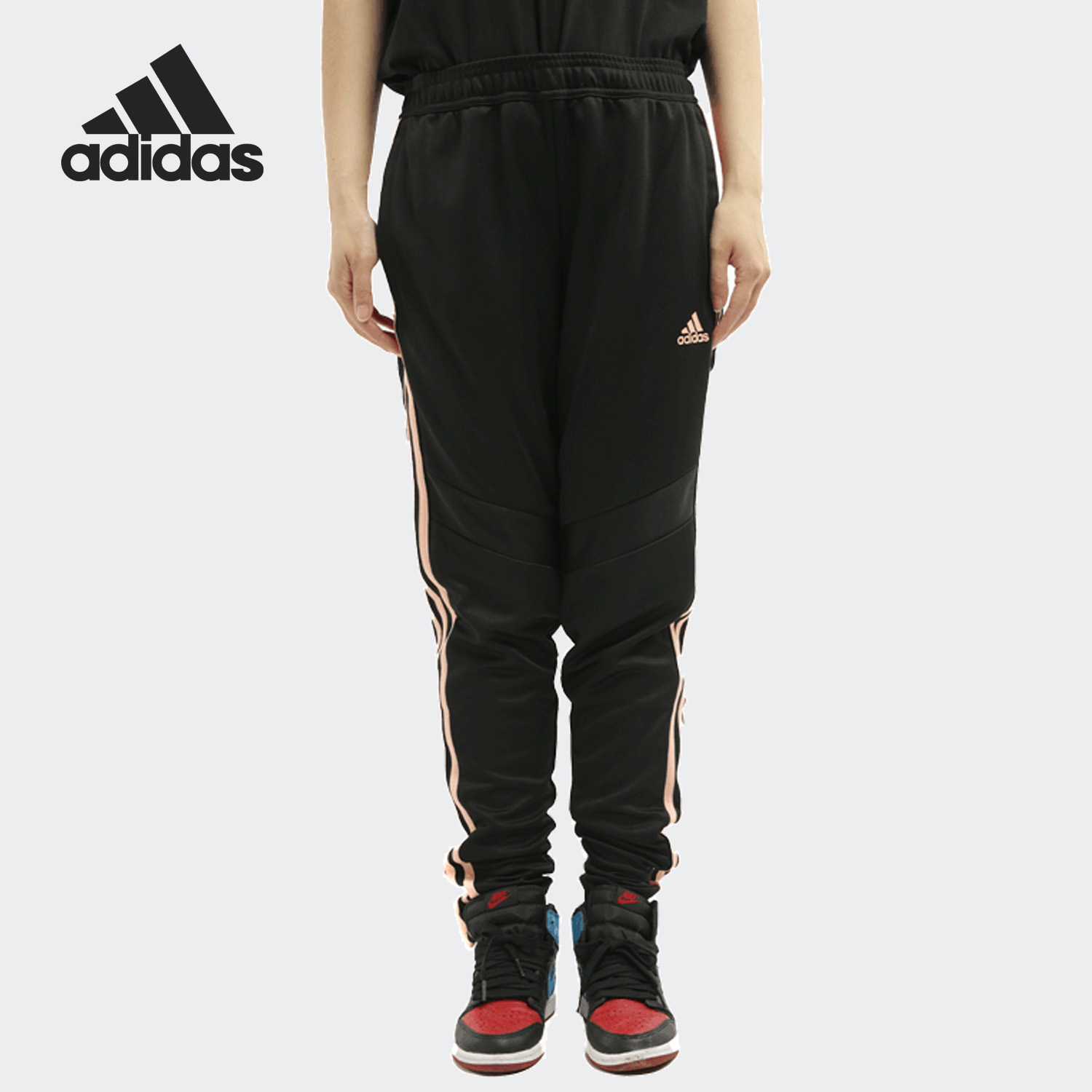 阿迪达斯女子修身运动长裤