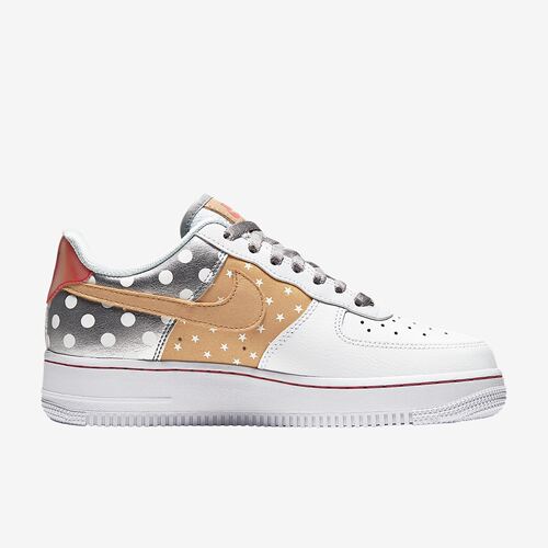 Nike耐克正品Air Force 1女款低帮运动休闲防滑板鞋CT3437-100