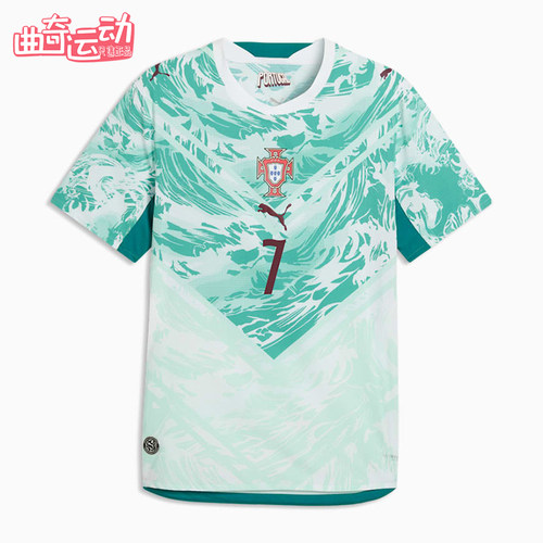 Puma/彪马正品夏季男士运动吸湿排汗套头足球短袖T恤788145-77