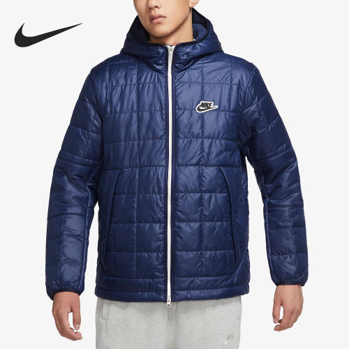 Nike/耐克正品休闲男子时尚潮流保暖连帽运动棉服 DJ0434-410