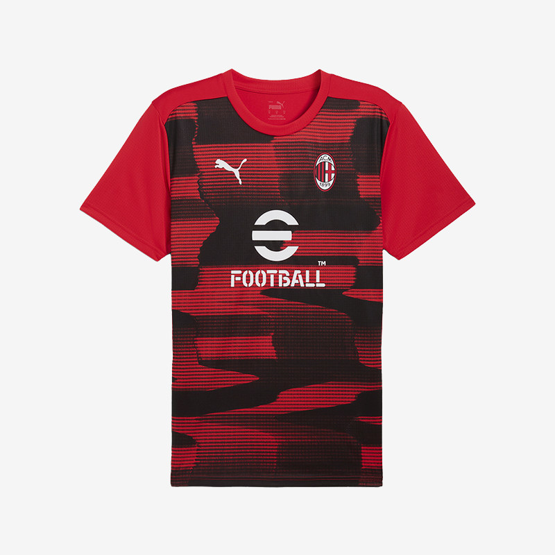 Puma/彪马正品AC米兰赛前热身男士修身足球运动球衣777712-01,运动服/休闲服装,运动T恤,淘宝优惠券,粉丝福利购,淘宝优惠卷