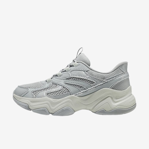 Skechers斯凯奇正品大童低帮系带日常出行休闲鞋319111L-LTGY