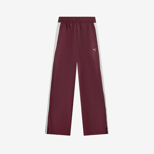 Puma/彪马正品PRIME RETRO T7女士梭织拼接运动长裤634780-96