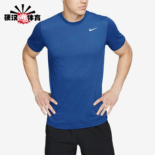 Nike/耐克正品男士运动休闲宽松圆领运动短袖T恤AR6030-476