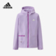 Adidas 儿童连帽梭织宽松外套KC0201 款 阿迪达斯正品 2025秋季