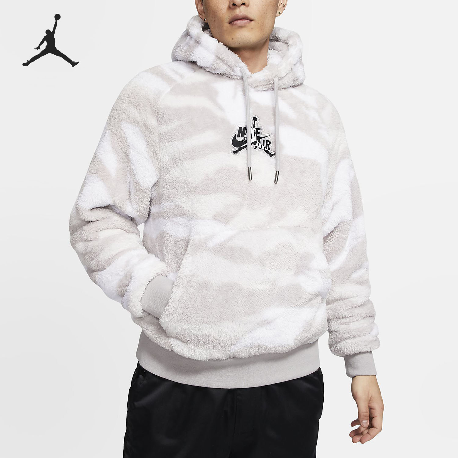 Nike/耐克正品JORDAN男士时尚保暖连帽羊羔绒卫衣BQ5760-100,运动服/休闲服装,运动卫衣/套头衫,淘宝优惠券,粉丝福利购,淘宝优惠卷