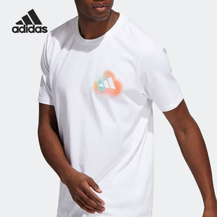 阿迪达斯 男子透气运动短袖 正品 DYNASTY IC8107 BOS Adidas
