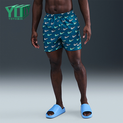 Nike/耐克正品男士运动时尚印花休闲透气松紧短裤HV7062-301