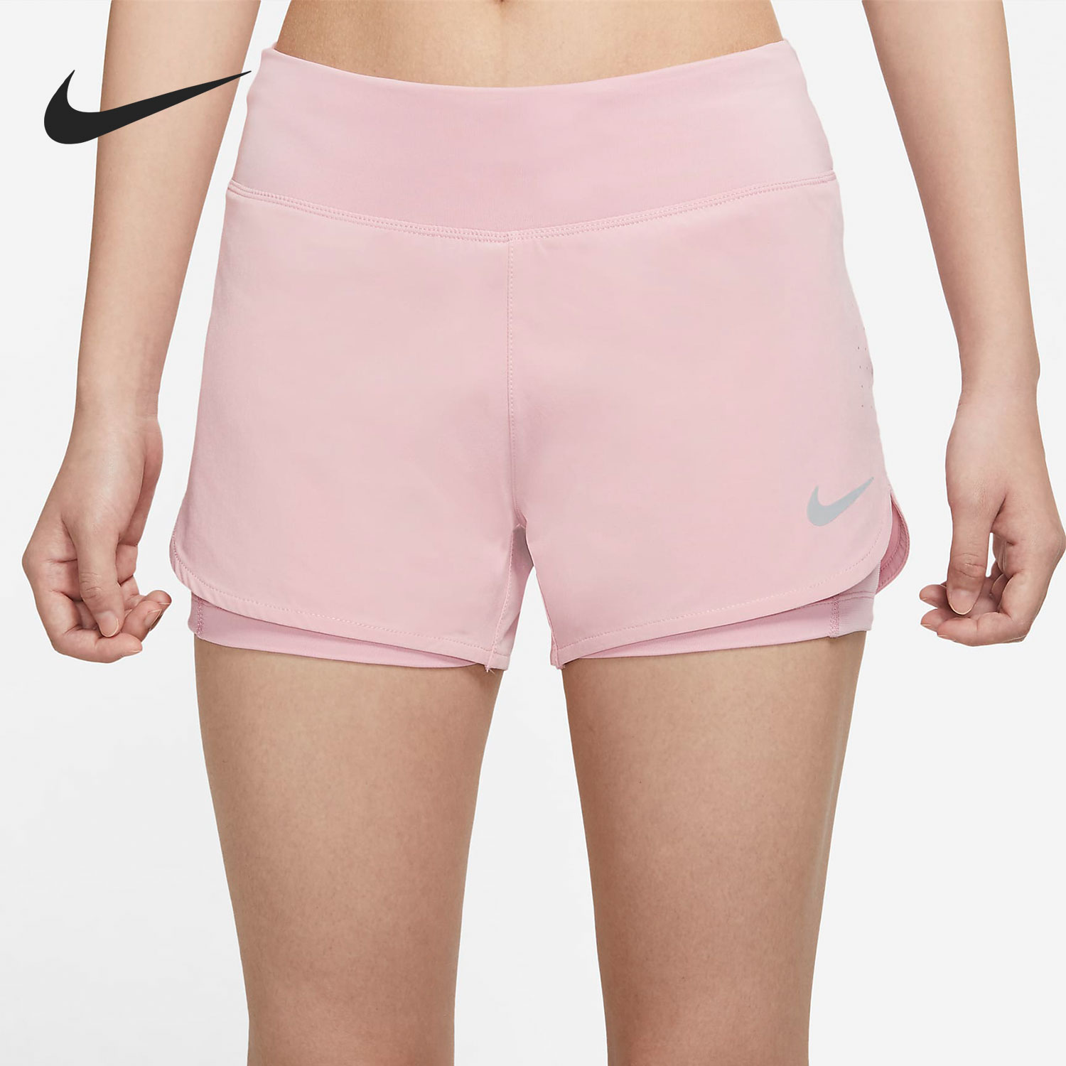 Nike/耐克正品新款夏季女子跑步健身休闲运动短裤 CZ9571-630
