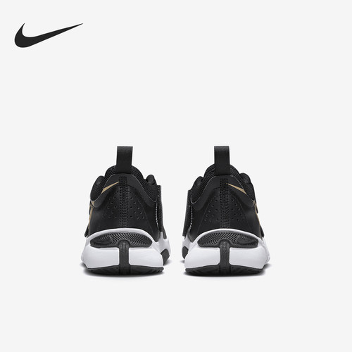 Nike/耐克正品Team Hustle D 11小童魔术贴运动鞋DV8994-004
