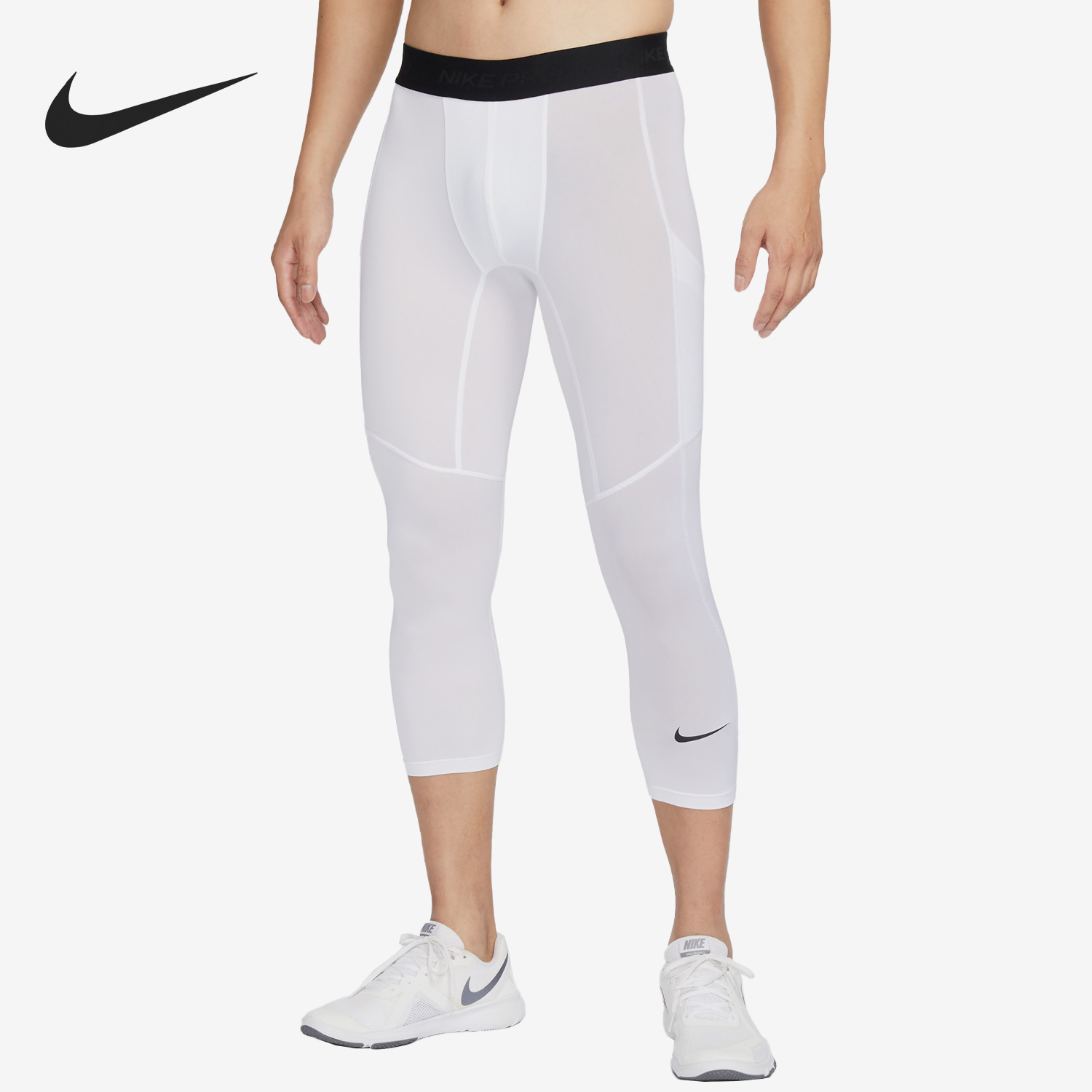 Nike/耐克正品Dri-FIT 男子新款训练七分紧身裤FB7951-100