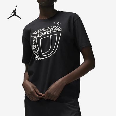 Nike/耐克正品Air Jordan女子运动休闲透气短袖T恤DQ4594-010