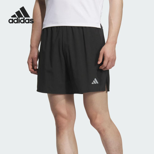 Adidas/阿迪达斯正品ESS SHORT男士侧开叉跑步训练短裤JZ2349