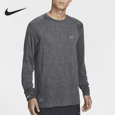 Nike/耐克正品Therma-FIT ADV男士圆领跑步上衣FZ1126-010