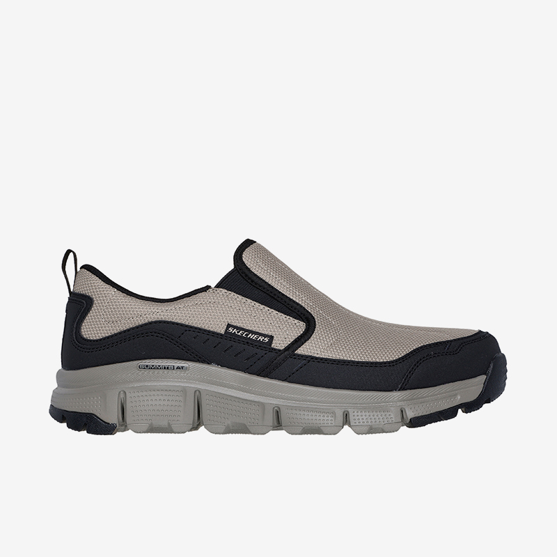 Skechers/斯凯奇正品2024新款男士复古耐磨低帮一脚蹬休闲鞋