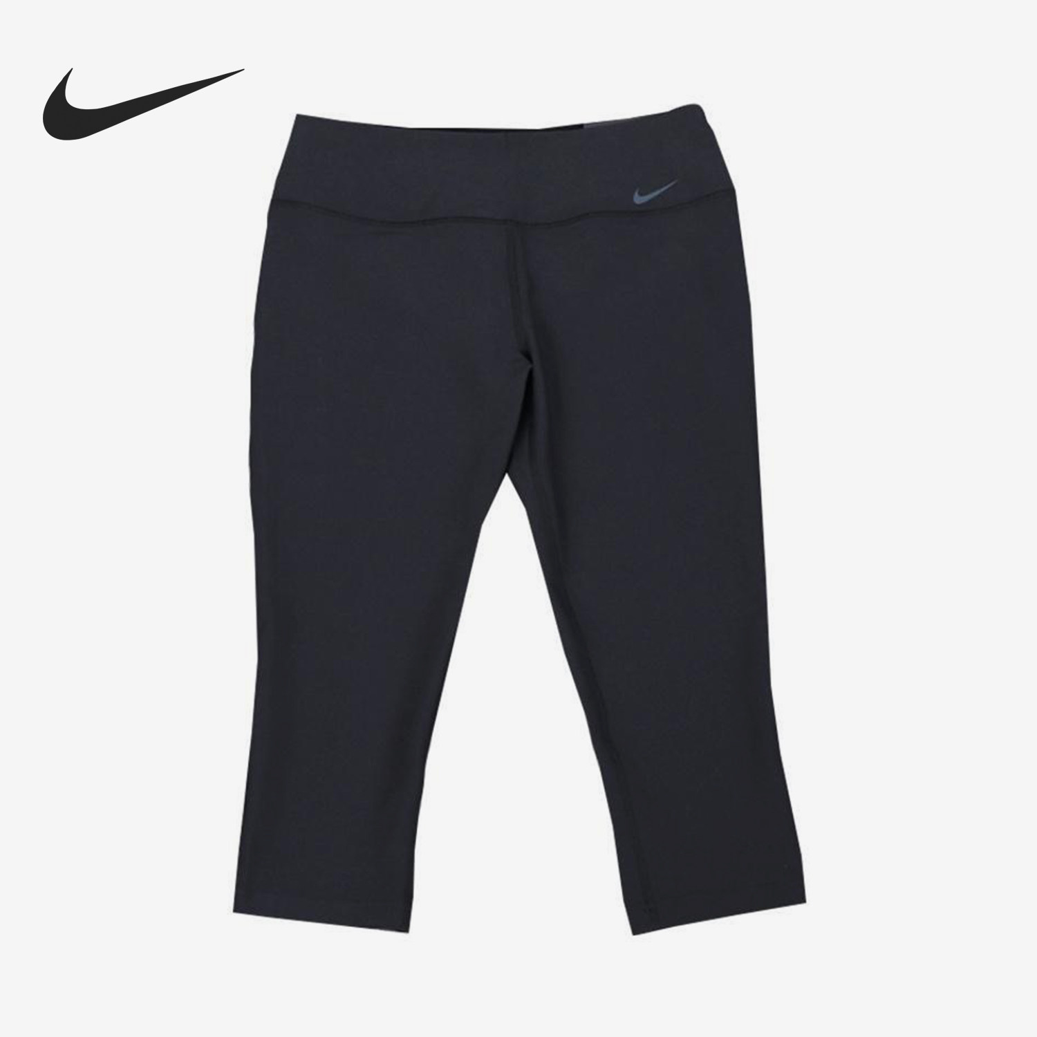 Nike/耐克正品纯色跑步训练七分透气运动经典健身裤445252-010