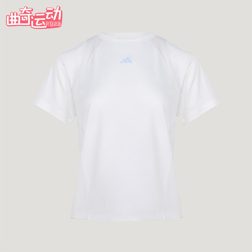 Adidas/阿迪达斯正品COLSENSETE新款女白色运动经典短袖T恤IA6099