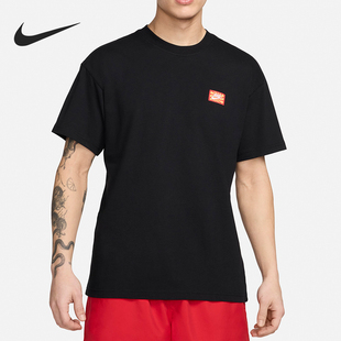 新款 夏季 男士 圆领轻盈简约短袖 010 Nike 上衣FV3721 耐克正品