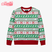 耐克正品 JORDAN大童薄绒时尚 圆领保暖休闲套头衫 Nike DD2560 687