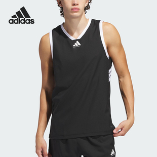 Adidas/阿迪达斯正品新款男士篮球系列透气运动背心JN0335