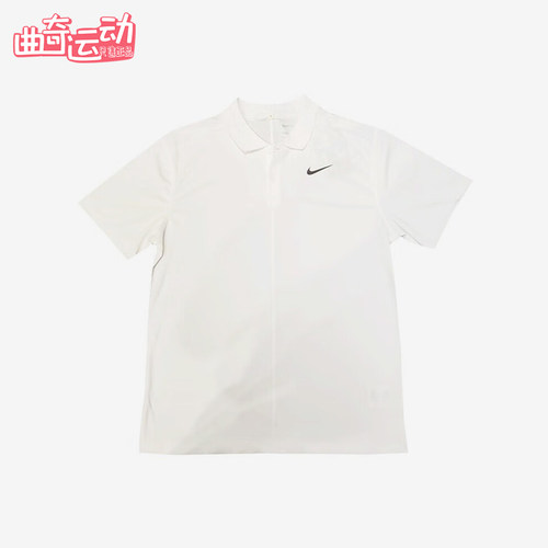 Nike/耐克正品Sportswear空新款白色经典短袖POLO衫DD8373-100