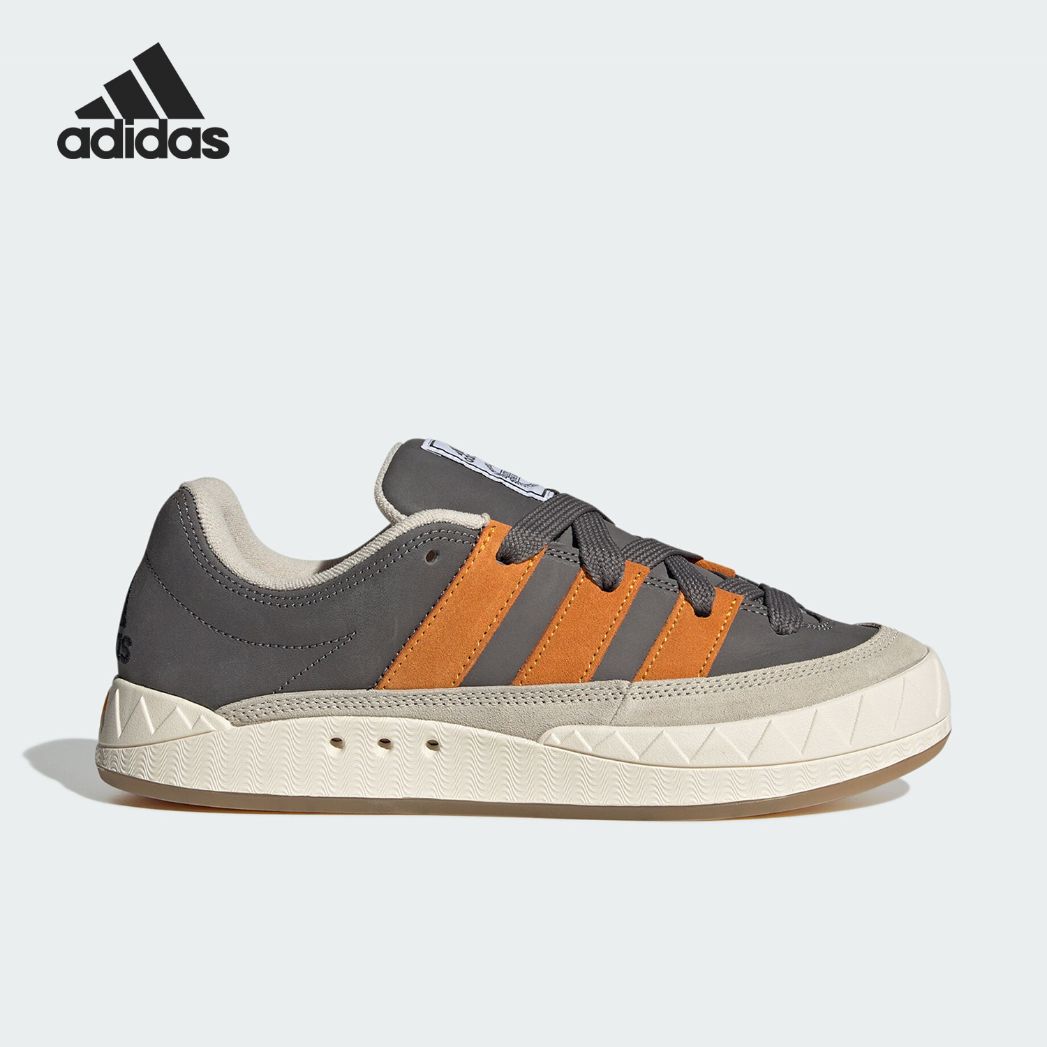 阿迪达斯男女同款缓震回弹板鞋